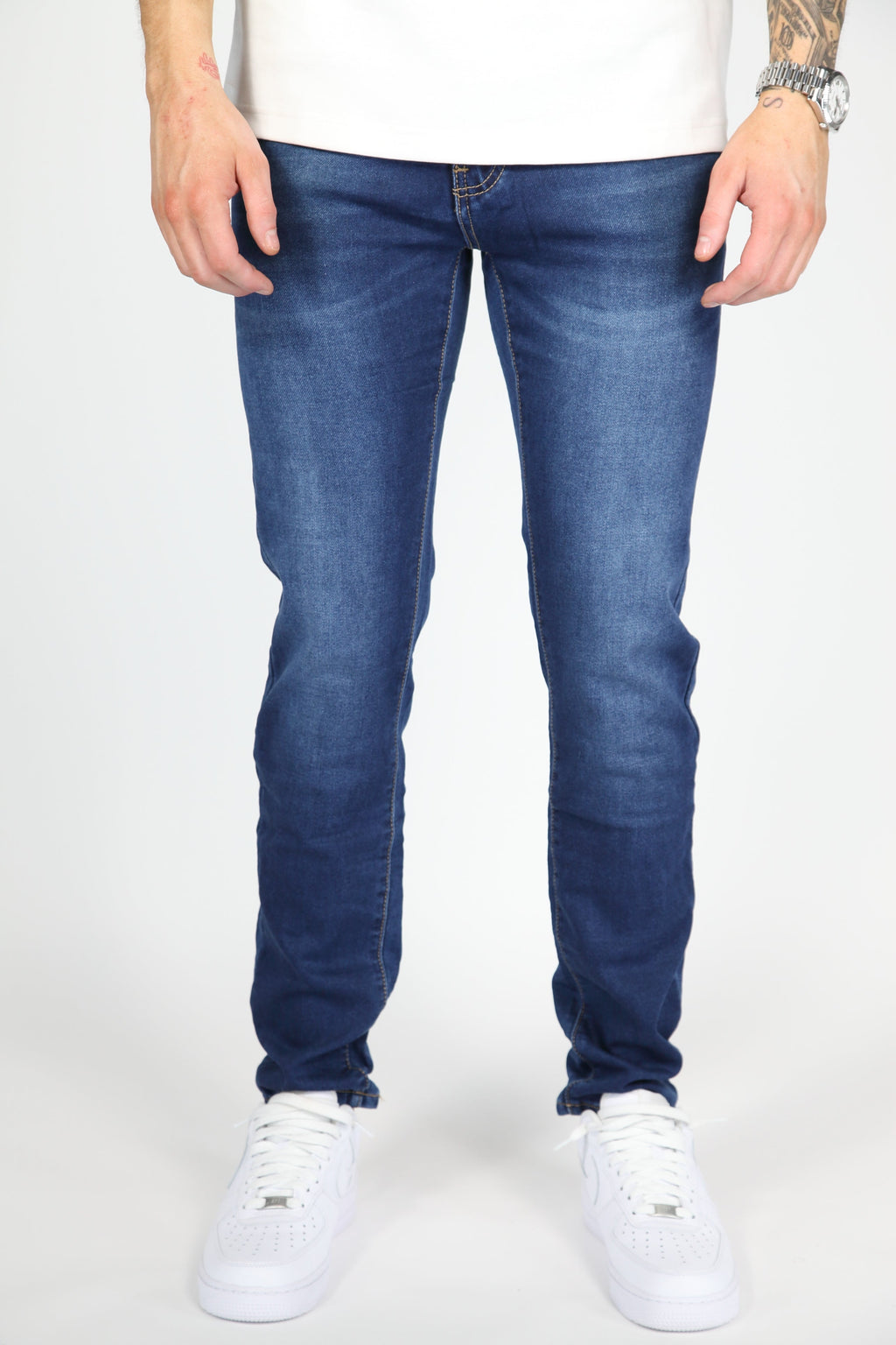 Valenci Slimfit Jeans Navy