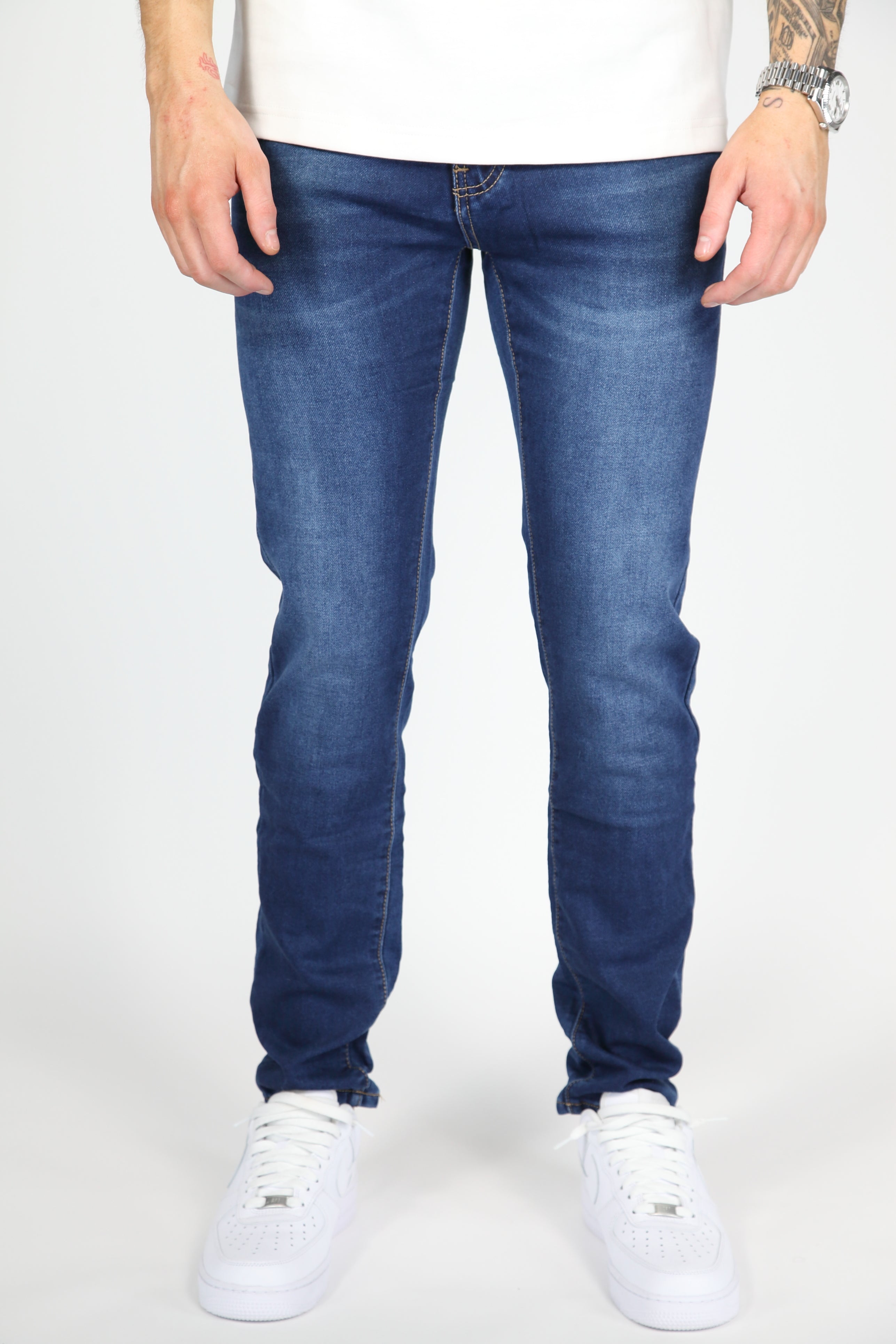 Valenci Slimfit Jeans Navy