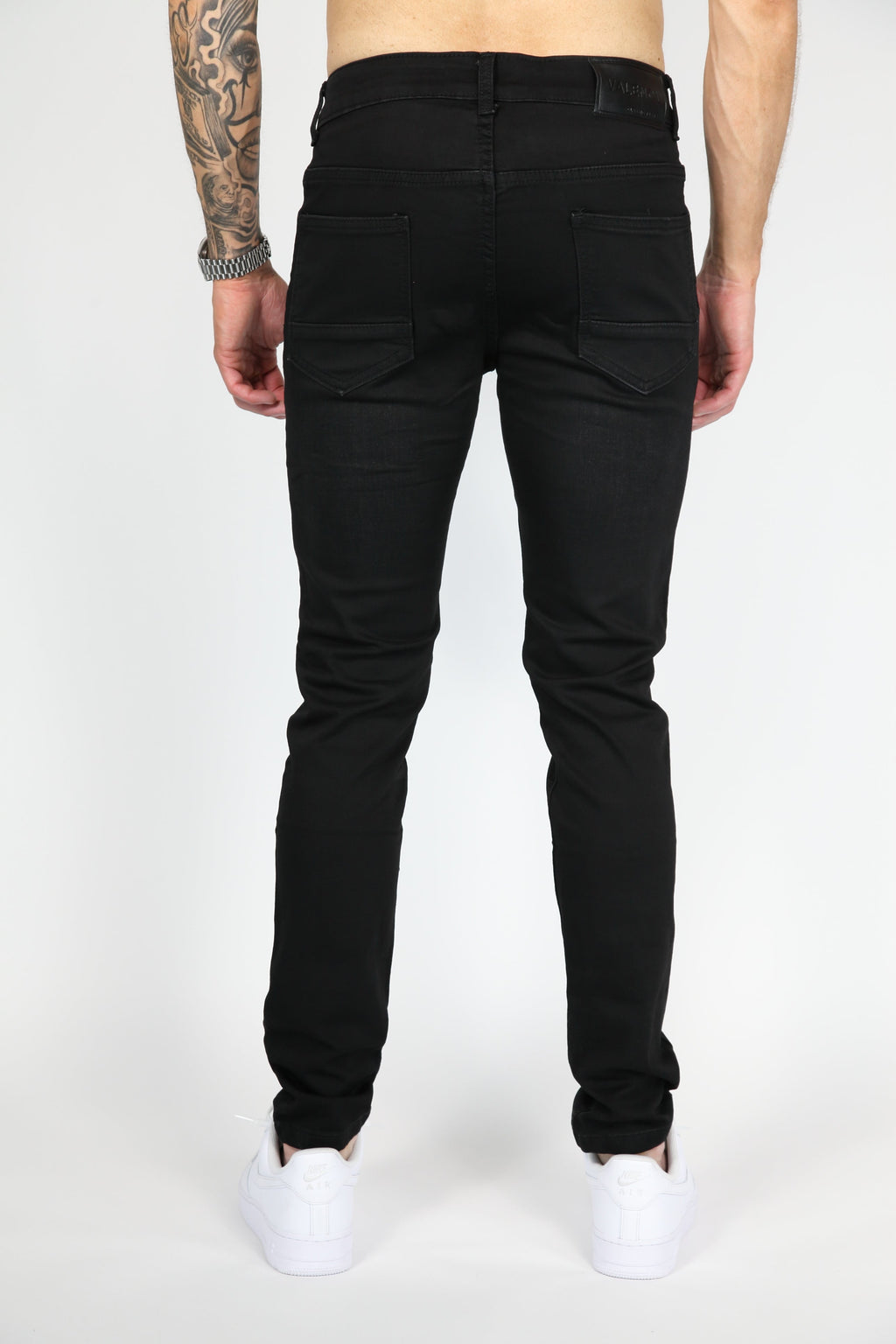 Valenci Slimfit Jeans Zwart
