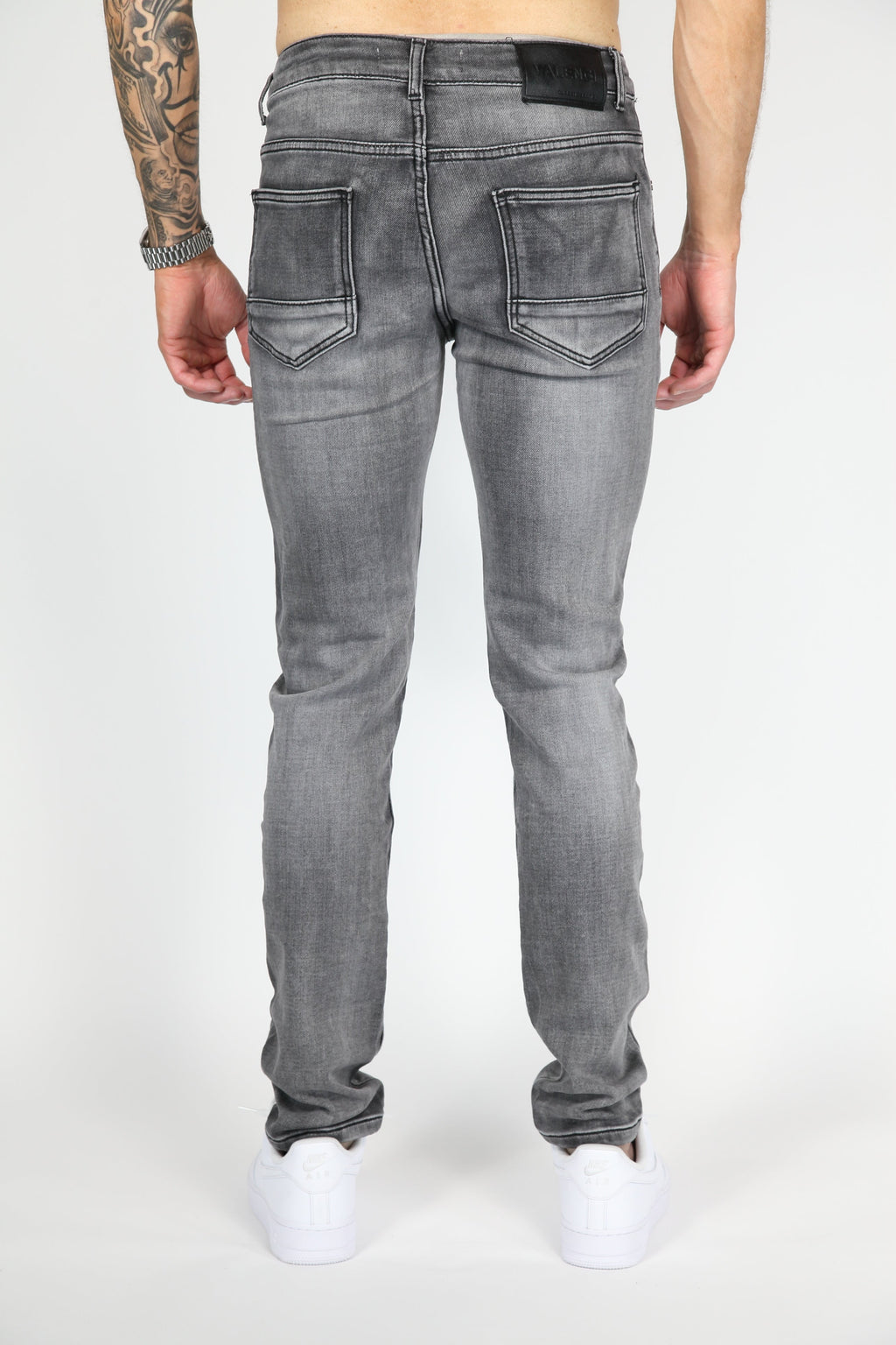 Valenci Slimfit Jeans Grijs