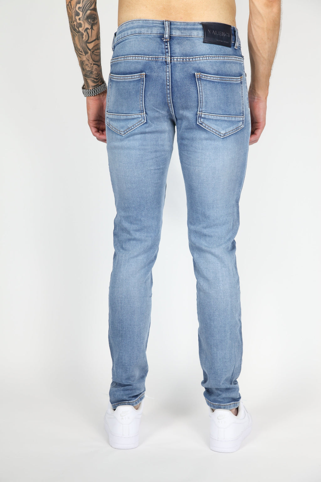 Valenci Slimfit Jeans Licht Blauw