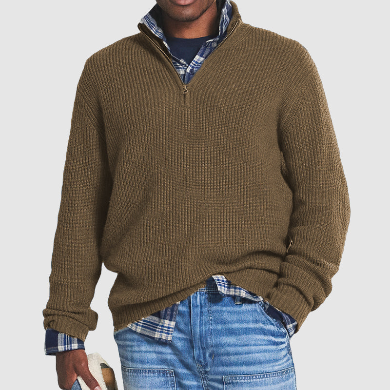 Herentrui Pullover in Kleurenmix