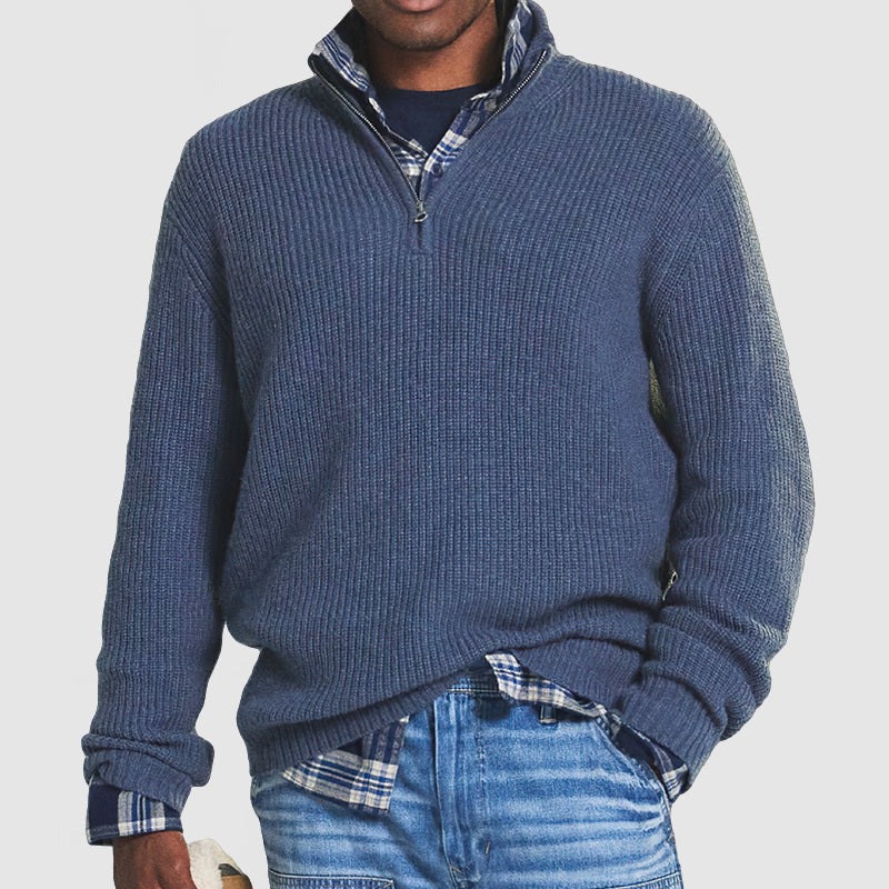 Herentrui Pullover in Kleurenmix