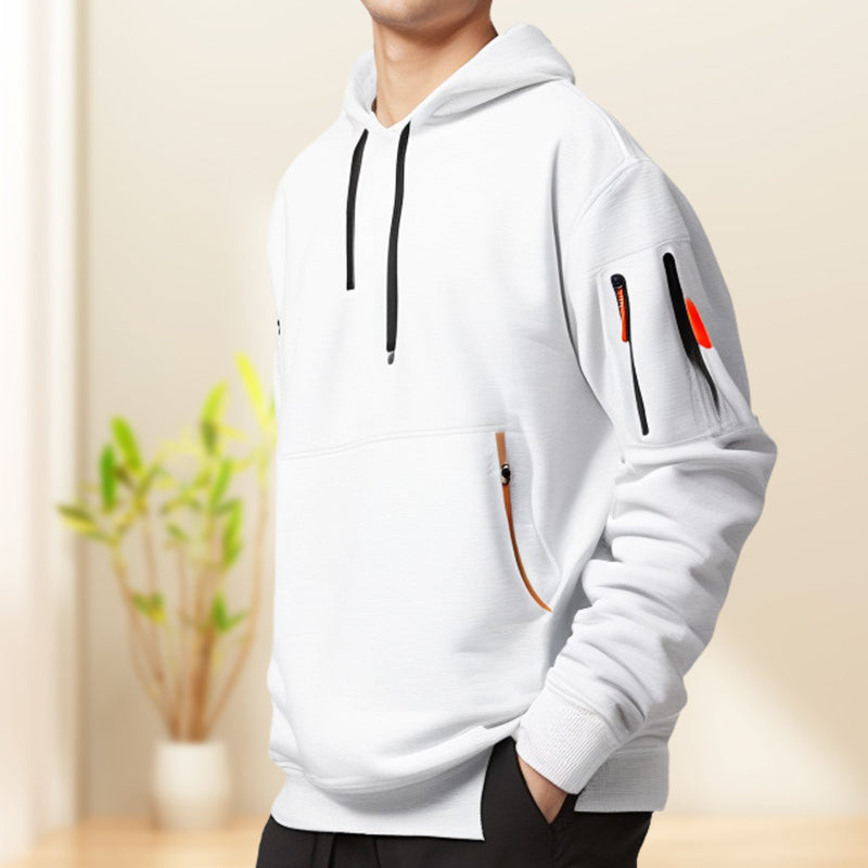Heren Halve Ritssluiting Hoodie