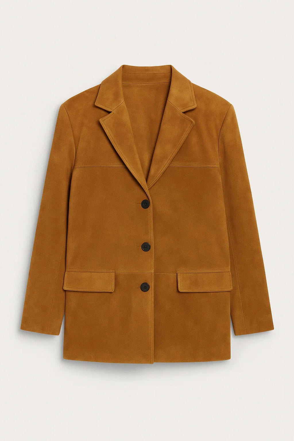 Damesblazer met Knoopsluiting en Reverskraag