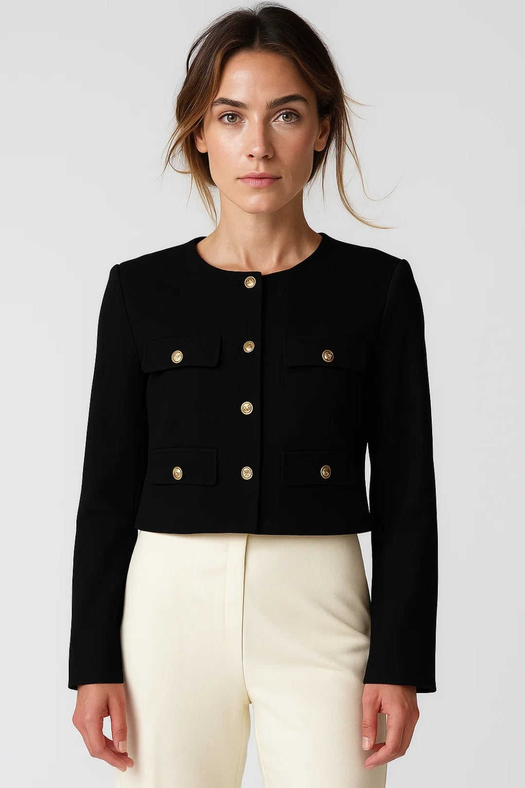 Cropped Blazer
